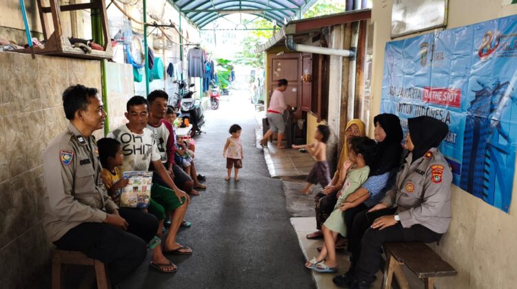 Polsek Metro Tanah Abang Gelar JAGA JAKARTA ON THE SPOT, Perkuat Sinergi dengan Warga Cegah Tawuran, Judi Online, dan Pinjaman Online Ilegal