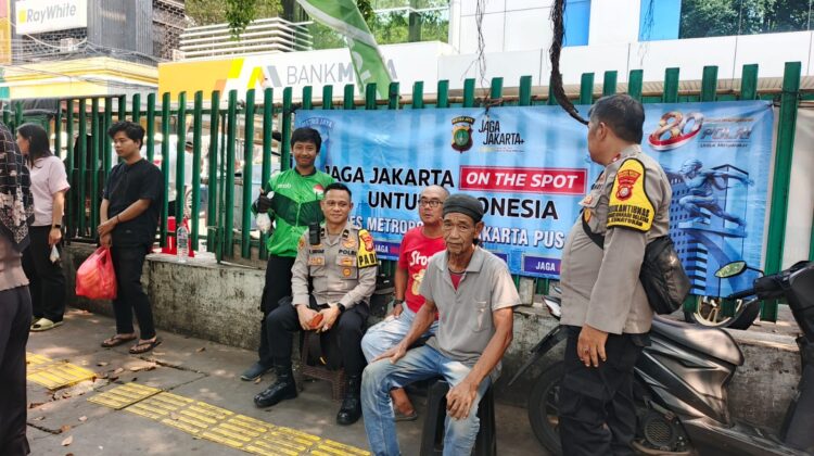 Jaga Jakarta On The Spot untuk Indonesia, Polsek Kemayoran Kokohkan Sinergi Warga Putus Mata Rantai Kejahatan
