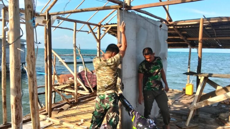 Pembongkaran Dinding dan Atap Tandai Awal Renovasi RTLH Milik Bapak Nardianto