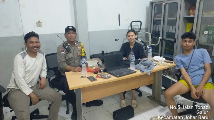 Polsek Johar Baru Gandeng Karang Taruna, Perkuat Kewaspadaan Warga Lewat Sambang Pos Kamling