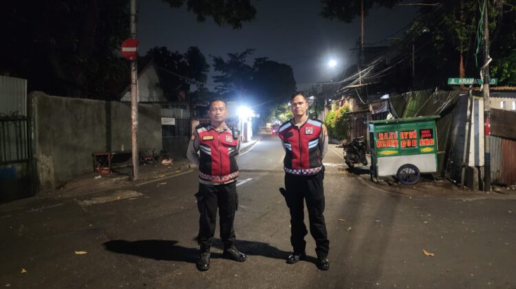 Polsek Senen Tingkatkan Patroli dan Ploting Dini Hari, Antisipasi Tawuran hingga Kejahatan Jalanan