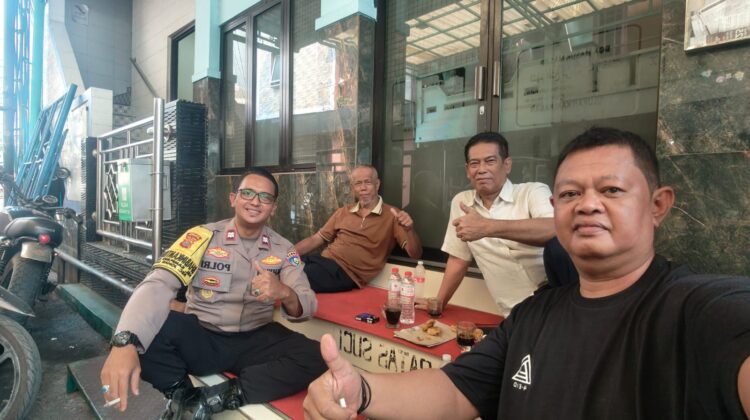 Cooling System dan DDS Sambang, Polsek Johar Baru Perkuat Sinergi Kamtibmas Bersama Warga Kampung Rawa