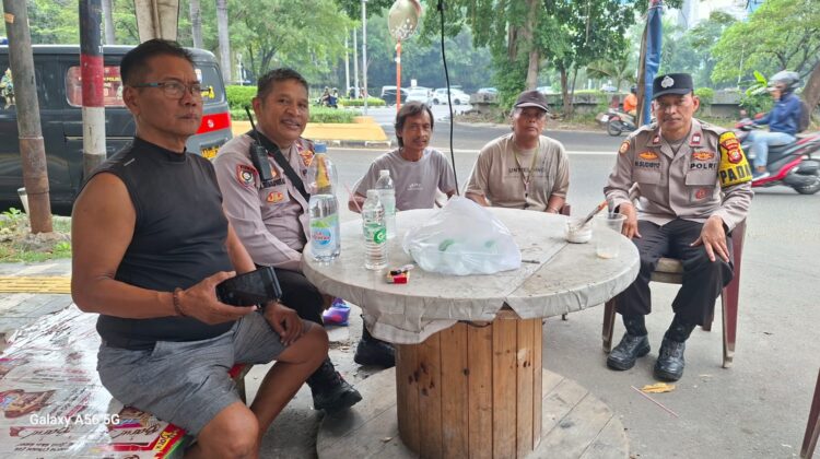 Jaga Jakarta On The Spot untuk Indonesia, Polsek Kemayoran Ajak Warga Peduli Kamtibmas Demi Lingkungan Aman