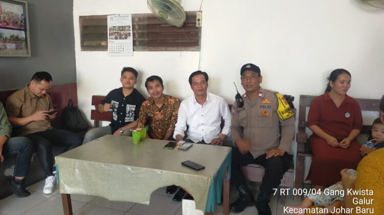 Cooling System di Rumah Ibadah, Polsek Johar Baru Perkuat Sinergi dengan Jemaat Gereja GNKPI