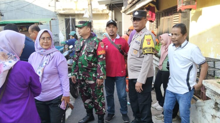 Grebek Lumpur Libatkan Tiga Pilar dan Warga, Polsek Johar Baru Dukung Aksi Nyata Ciptakan Lingkungan Bersih