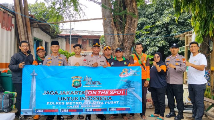 Jaga Jakarta On The Spot, Polsek Johar Baru Gandeng Warga Perkuat Pencegahan Tawuran dan Kejahatan Jalanan