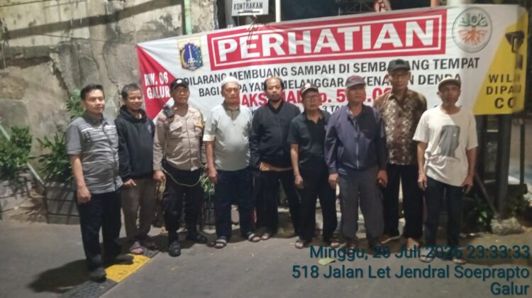 Poskamling Jadi Pusat Sinergi, Polisi dan Warga Galur Perkuat Deteksi Dini Gangguan Kamtibmas