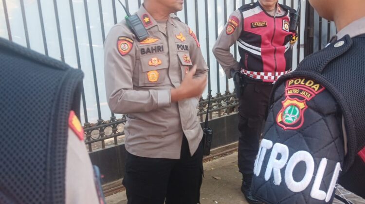 Apel Pengamanan Peringatan 27 Juli, Polsek Metro Menteng Perkuat Pengamanan Kantor DPP PDIP