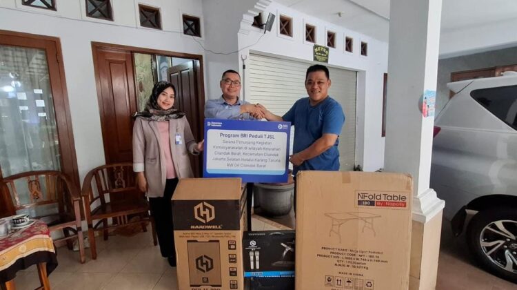 Apresiasi Langkah BRI BO Lebak Bulus, Pemuda Cilandak Barat Sambut Program TJSL BRI Peduli