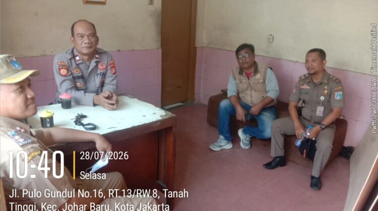 Jelang HUT ke-81 RI, Polri dan Pemerintah Kelurahan Galur Perkuat Sinergi Jaga Kamtibmas