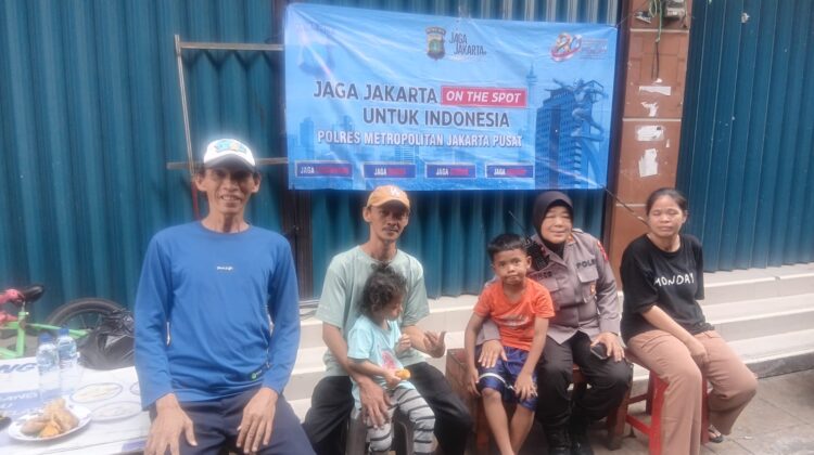 Polsek Metro Tanah Abang Gelar “Jaga Jakarta On The Spot”, Ajak Generasi Muda Kampung Bali Wujudkan Lingkungan Aman dan Kondusif