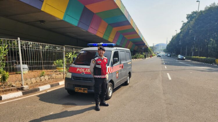 Hadir di Titik Rawan, Unit Samapta Polsek Kemayoran Pastikan Sore Hari Aman dan Kondusif