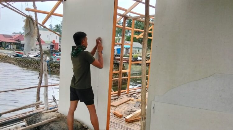 Rumah Direhab Satgas TMMD, Bapak Nardianto Ungkapkan Rasa Syukur dan Bahagia
