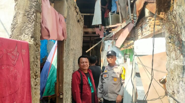 Bedah Rumah Sambut HUT Ke-81 RI, Polres Metro Jakarta Pusat Mulai Renovasi Rumah Warga di Kramat
