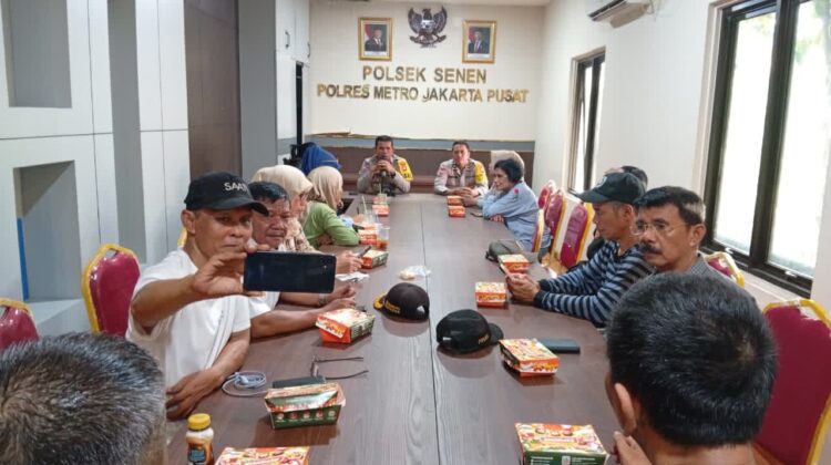 Polsek Senen Gelar Pembinaan Sabuk Kamtibmas, Perkuat Sinergi Jaga Keamanan Wilayah
