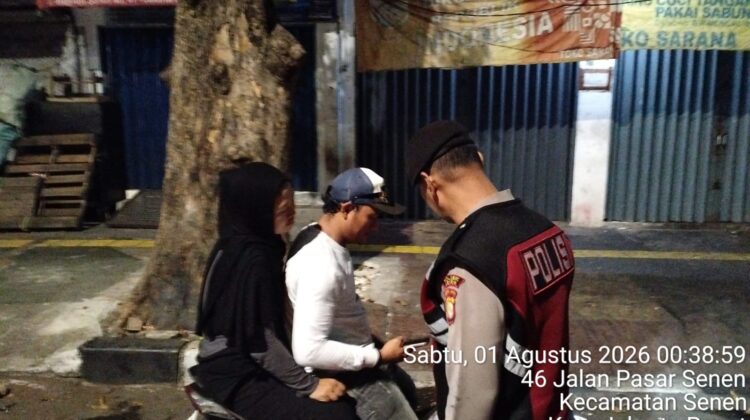 Polisi Amankan 4 Motor Tak Bersurat dalam Razia Cipta Kondisi di Kawasan Senen