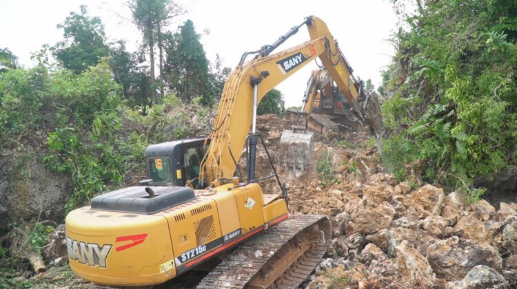 Pembukaan Jalan TMMD Ke-129 Kodim 1311/Morowali Terus Tunjukkan Progres Signifikan