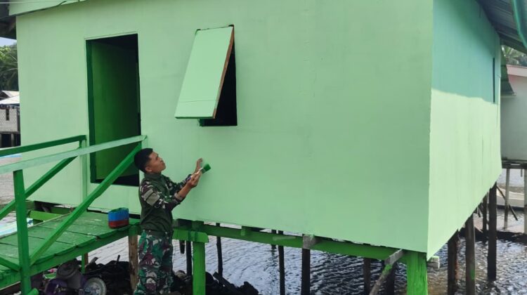 RTLH Milik Ibu Salawiyah Masuki Tahap Finishing