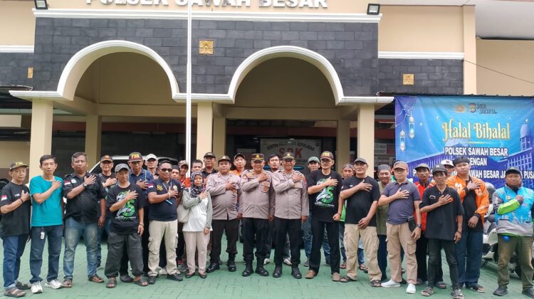 Polsek Sawah Besar Perkuat Sabuk Kamtibmas dan Salurkan Bantuan untuk Warga