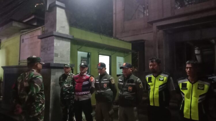 Polsek Metro Tanah Abang Bersama Tiga Pilar Gelar Patroli Gabungan Demi Wujudkan Rasa Aman Masyarakat