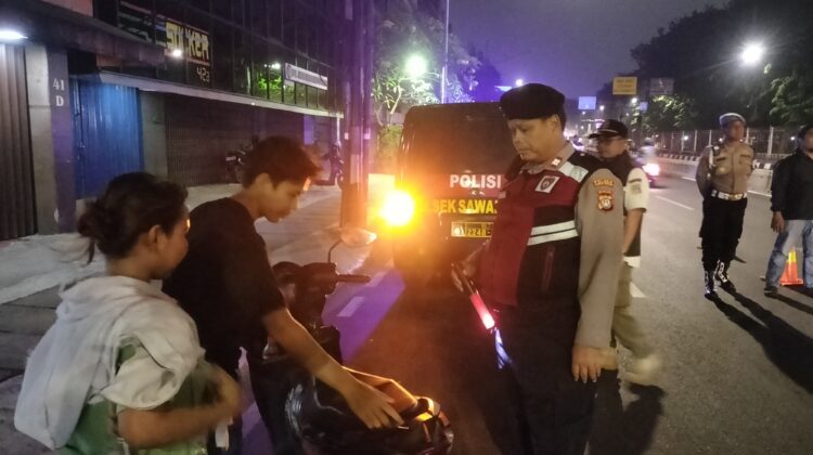 Konsisten Operasi Cipta Kondisi Stasioner” Polsek Sawah Besar Persempit Ruang Gerak Pelaku Kejahatan di Jalanan
