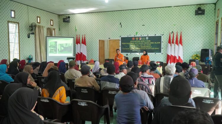 Satgas TMMD Ke-129 Kodim 1311/Morowali Gelar Penyuluhan Mitigasi Bencana untuk Warga