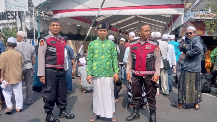 Polsek Senen Patroli Objek Vital di Pasar Senen hingga Rumah Ibadah, Situasi Kondusif