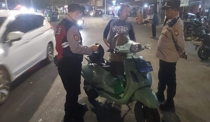 Patroli dan Razia Stasioner Polsek Metro Tanah Abang, Wujud Nyata Menjaga Keamanan Masyarakat