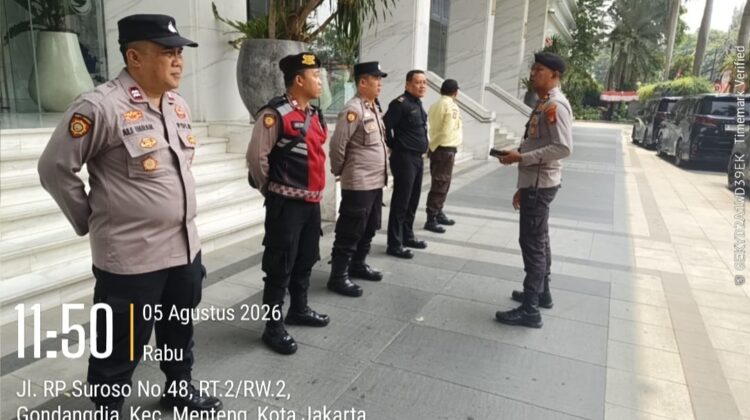 Polsek Metro Menteng Siaga Amankan Aksi Unjuk Rasa di Kantor DPP Partai NasDem