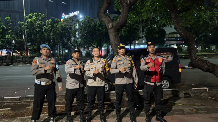 Patroli Mandiri Polsek Kemayoran, Aksi Nyata Polri Menutup Celah Tawuran, Balap Liar, dan 3C