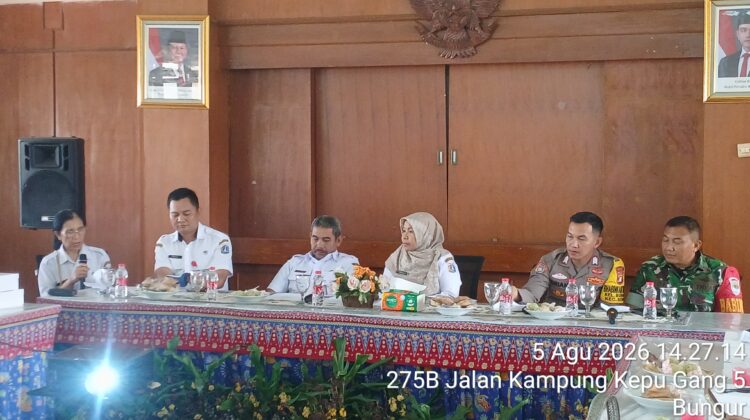 Tiga Pilar Kelurahan Bungur Gelar Rapat Koordinasi, Bahas Sinergi Keamanan dan Pelayanan Masyarakat