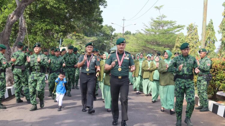 Yonzipur 9 Kostrad Gelar Tradisi Pelepasan Prajurit dan Sertijab Danki Zipur A