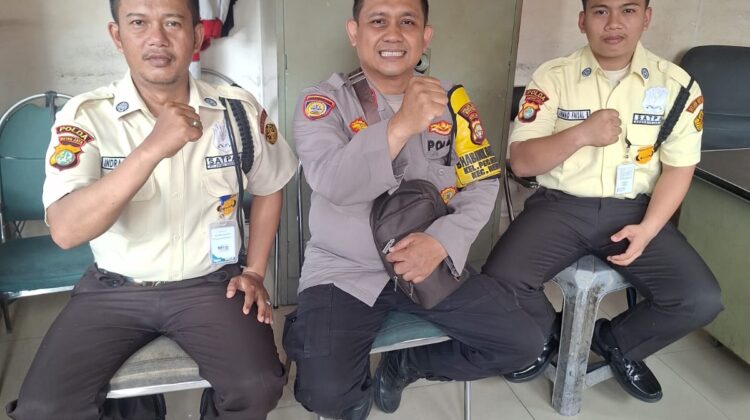 Sambang Humanis Bhabinkamtibmas Pegangsaan Tingkatkan Kesiapsiagaan Pengamanan Kantor EBTKE ESDM