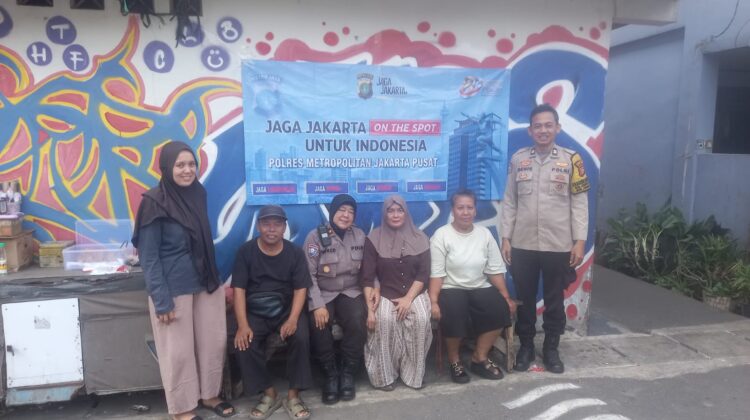 Jaga Jakarta On The Spot, Polsek Metro Tanah Abang Perkuat Sinergi dengan Warga Cegah Tawuran, Judi Online, dan Pinjaman Online Ilegal