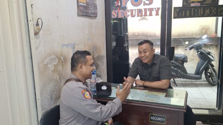 Bhabinkamtibmas Pegangsaan Perkuat Keamanan Gedung Permata Cikini