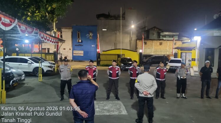 Apel Operasi Cipta Kondisi, Polsek Johar Baru Gencarkan Razia dan Patroli Kewilayahan