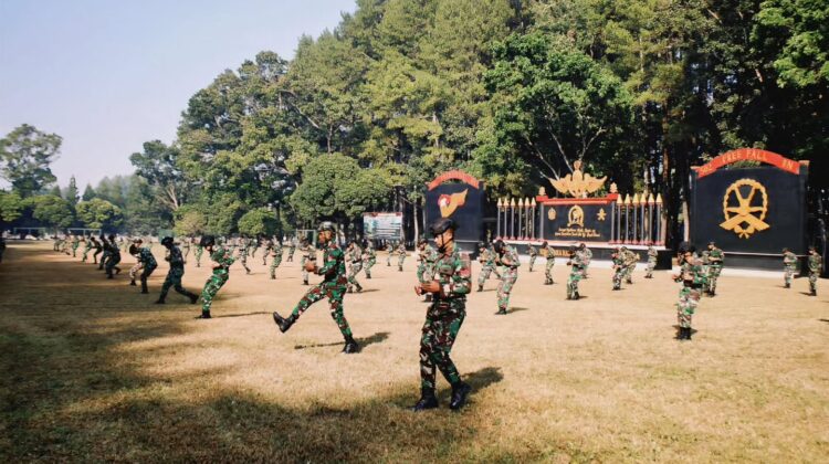 Yonif 502 Kostrad Asah Kemampuan Tempur Jelang Latma Ksatria Warrior dan Super Garuda Shield