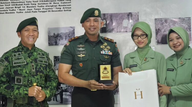 Danbrigif 14 Kostrad Pimpin Tradisi Pindah Satuan Prajurit