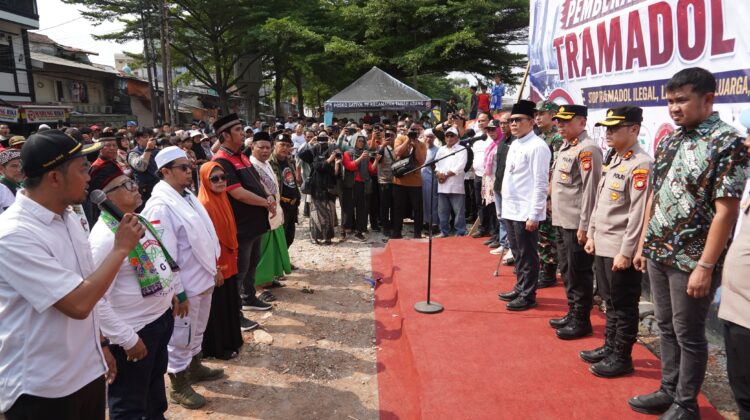 Deklarasi Bersama Digelar, Polres Metro Jakarta Pusat Perkuat Gerakan Berantas Tramadol Ilegal di Tanah Abang