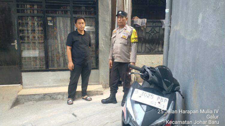 Bhabinkamtibmas Galur Sambangi Korban Curanmor, Perkuat Edukasi Pencegahan Kejahatan di Tengah Masyarakat