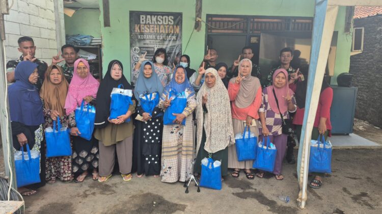 Jaga Jakarta On The Spot”, Koramil 03/Legok Gelar Komunikasi Sosial dan Bakti Sosial Kesehatan