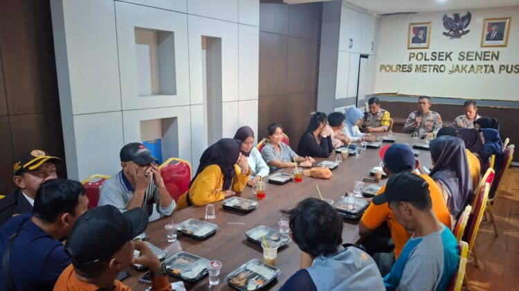 Sabuk Kamtibmas Polsek Senen Bahas Antisipasi Tawuran hingga Pengamanan Kegiatan Agustusan