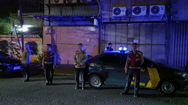 Penjagaan Dan Patroli Blue Light Polsek Sawah Besar Sisir Kawasan Hiburan Malam, Cegah Tawuran dan Balap Liar