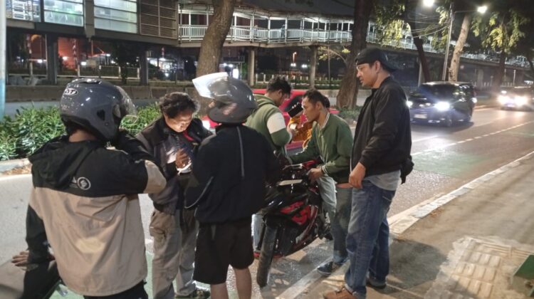 Polsek Cempaka Putih Siaga hingga Dini Hari, Razia Digelar Antisipasi Guantibmasa