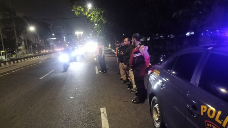 Patroli 3 Pilar Sawah Besar” Perkuat Strong Point, Cegah Balap Liar dan Kejahatan Jalanan