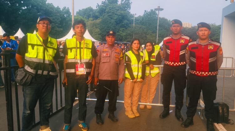 Perkuat Pengamanan Pertandingan Chelsea FC vs AC Milan, Polsek Metro Tanah Abang Siagakan Personel di Zona 9 SUGBK