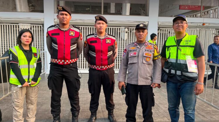 Perkuat Pengamanan Pertandingan Chelsea FC vs AC Milan, Polsek Metro Tanah Abang Siagakan Personel di Zona 9 SUGBK