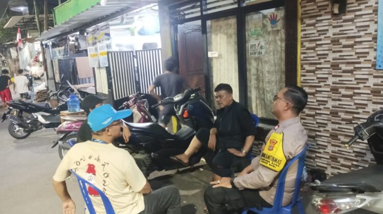 Cooling System di Kampung Rawa, Bhabinkamtibmas Perkuat Komunikasi dan Deteksi Dini Kamtibmas