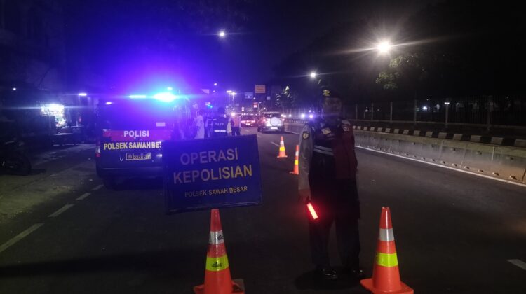 Cara Bertindak Polri Dalam Operasi Cipta Kondisi Stasioner” Polsek Sawah Besar Sasar Kriminalitas di Gunung Sahari Raya
