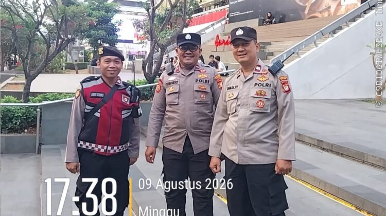Patroli Jalan Kaki Menteng Perkuat Pengamanan Jalan Mh Thamrin, Polisi Cegah Kejahatan Jalanan